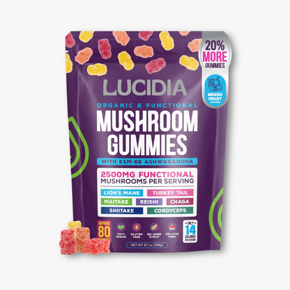 Lucidia™ | Brain Boost Gummies – Natural Clarity & Focus
