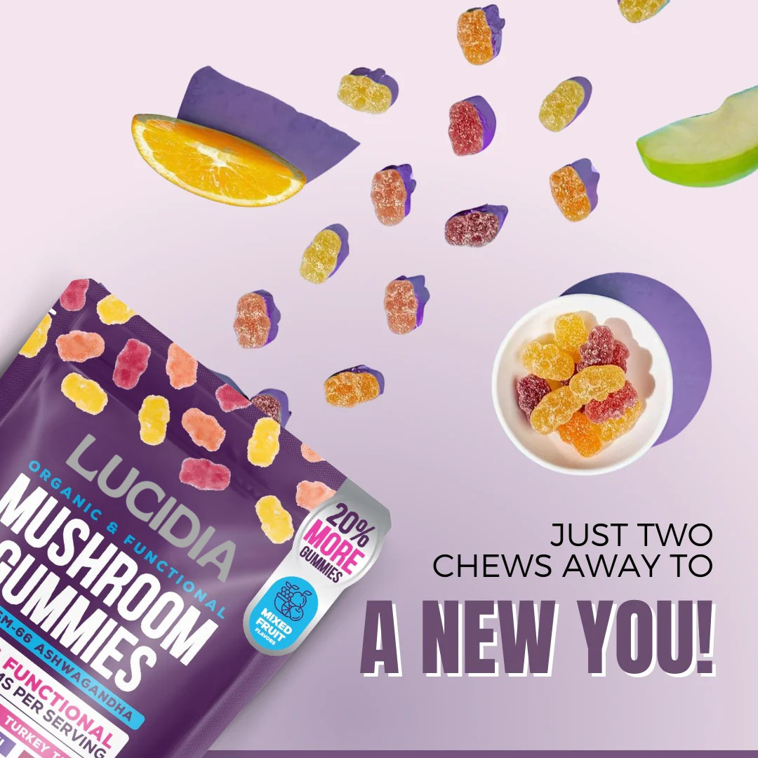 Lucidia™ | Brain Boost Gummies – Natural Clarity & Focus