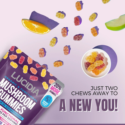 Lucidia™ | Brain Boost Gummies – Natural Clarity & Focus
