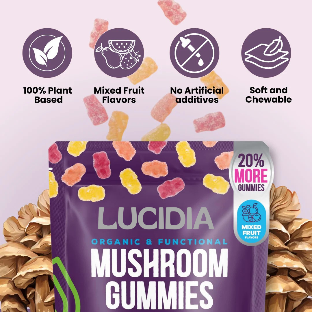Lucidia™ | Brain Boost Gummies – Natural Clarity & Focus