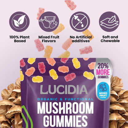 Lucidia™ | Brain Boost Gummies – Natural Clarity & Focus