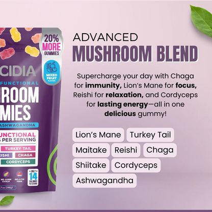 Lucidia™ | Brain Boost Gummies – Natural Clarity & Focus